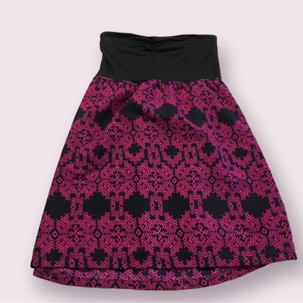 Roxy strapless tube top dress